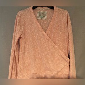 Anthro comfy knit lounge wear. Pink, size med